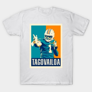 Tua Tagovailoa Pop Art Style T-Shirt